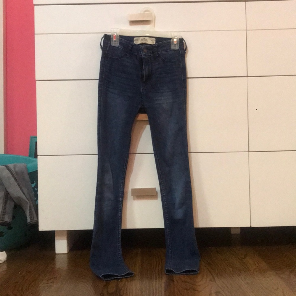 dark high rise hollister jegging‘s